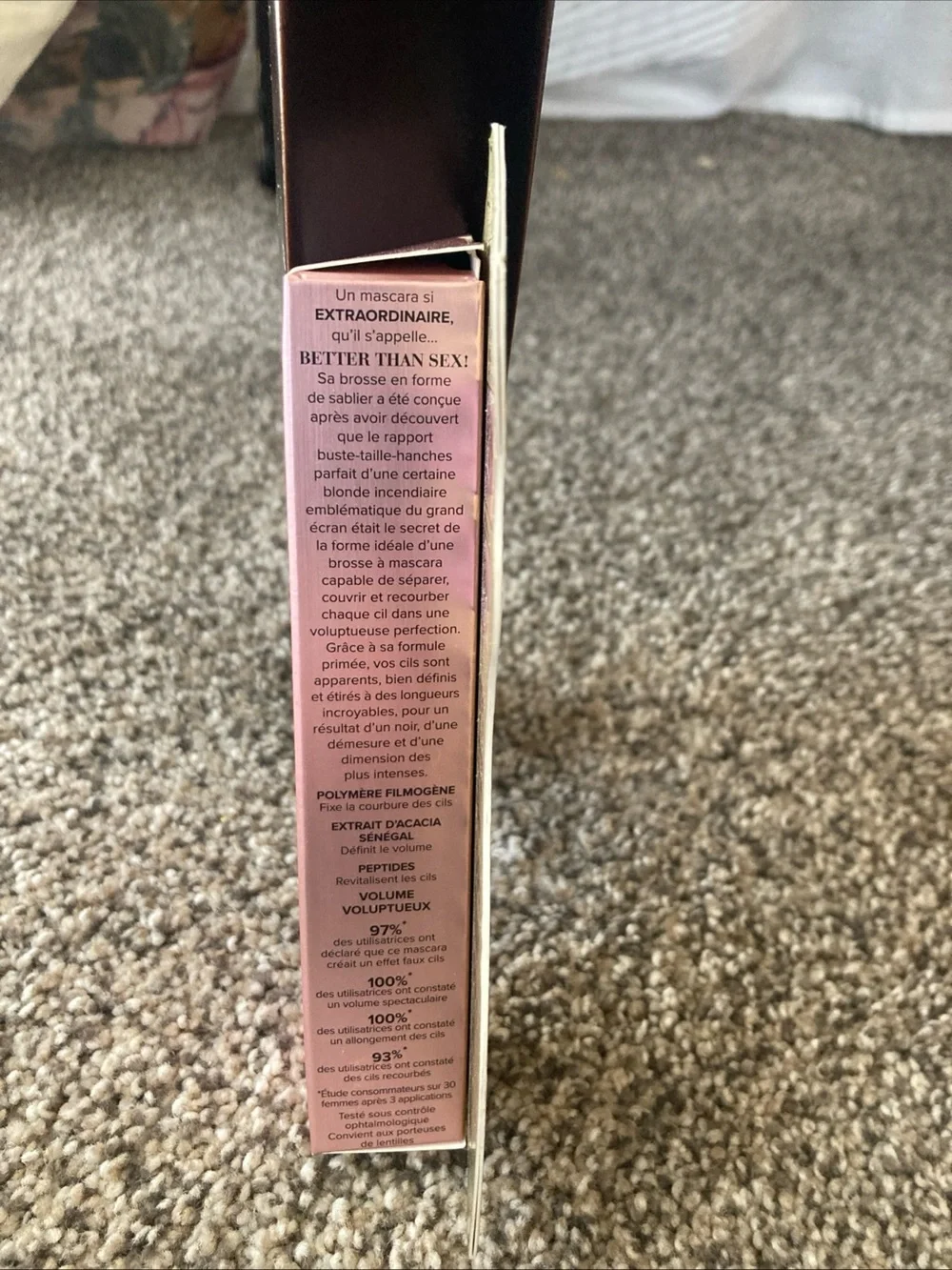 Too Faced Better Than Sex Voluptuous Volume Full Size .27oz Black NEW IN BOX